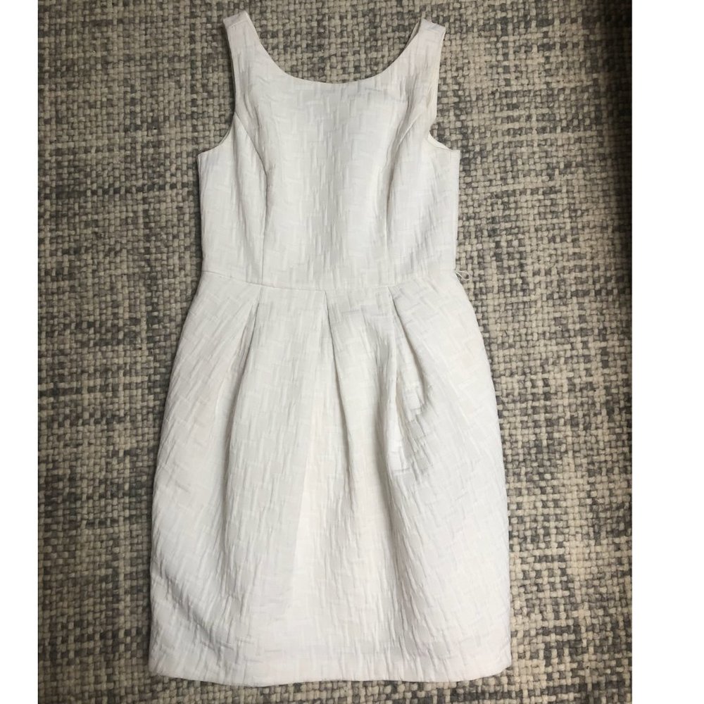 Belted White Dress - White House | Black Market 4